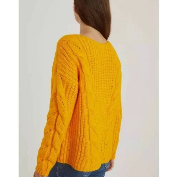 Anthropologie Ramona Cable Knit Sweater - Picture 3 of 10